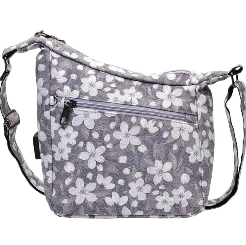 Nupouch 🩷NWT Crossbody Anti-theft Bag Adjustable Strap USB Charging Port